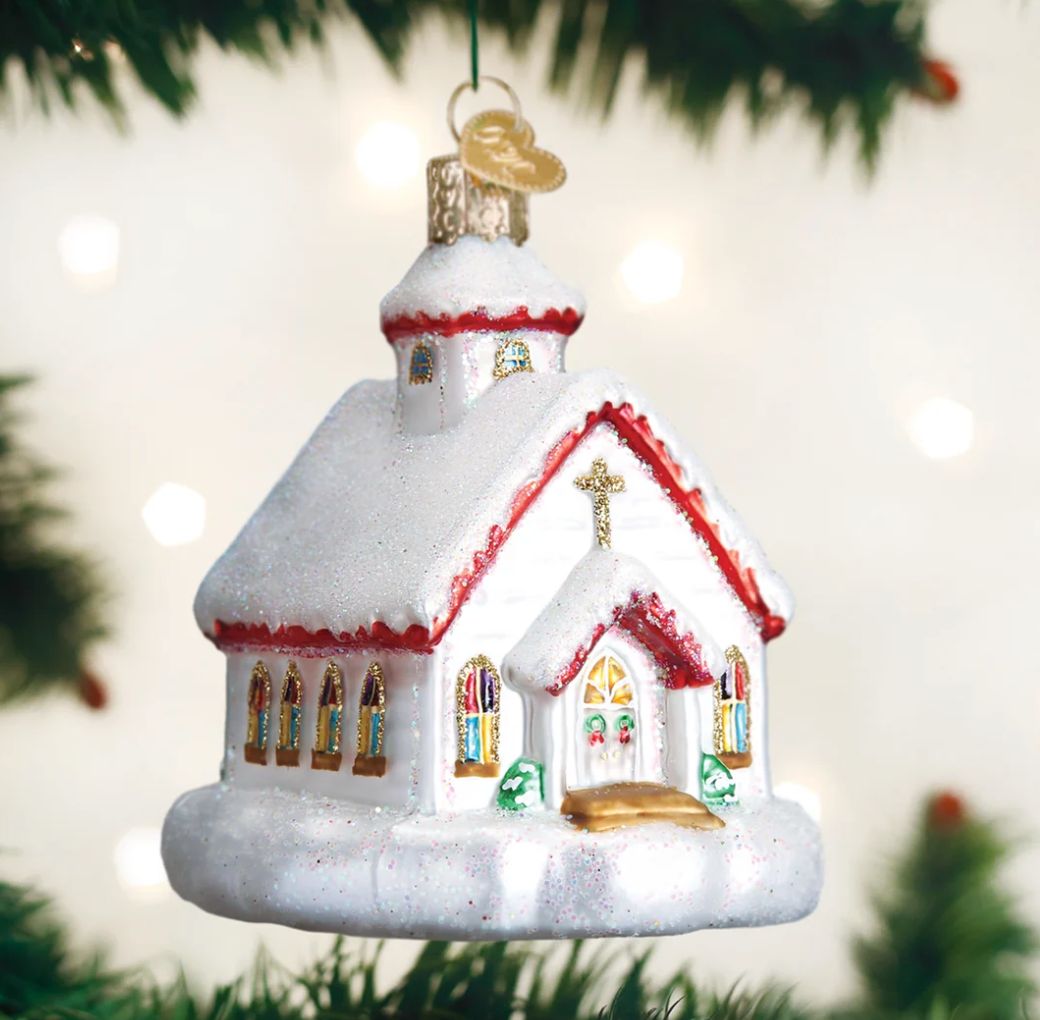 Country Church Ornament-20095