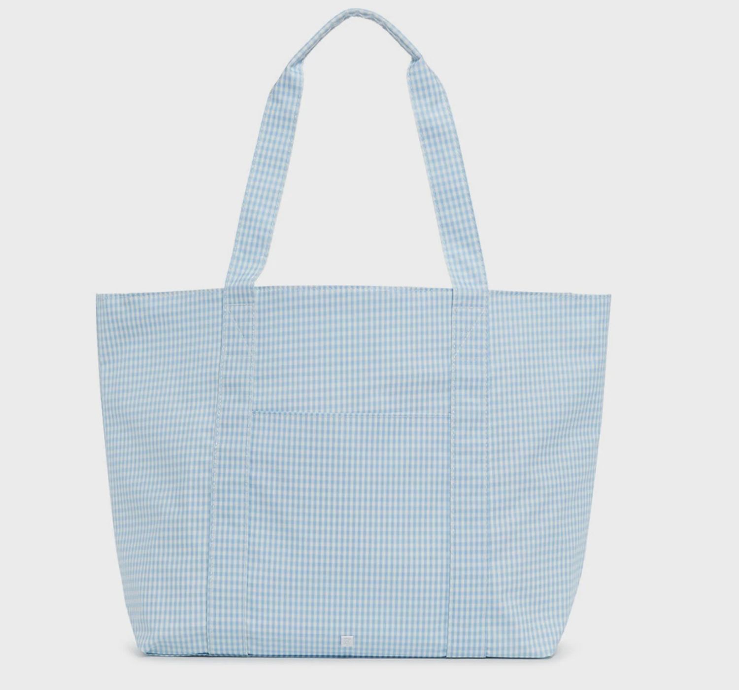 Jumbo Tote - Gingham Mist