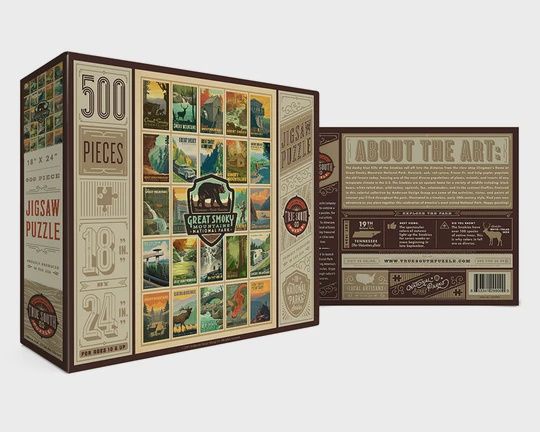 National Parks 63 Puzzle-TSNP60-B