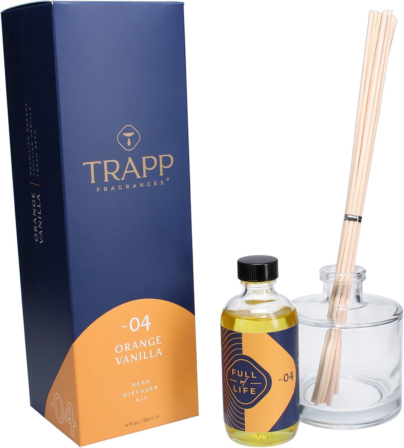 Orange Vanilla Reed Diffuser