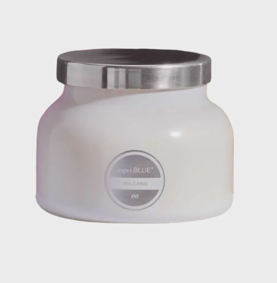 Volcano White Signature Jar Candle