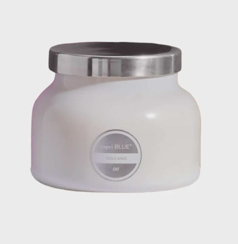 Volcano White Signature Jar Candle