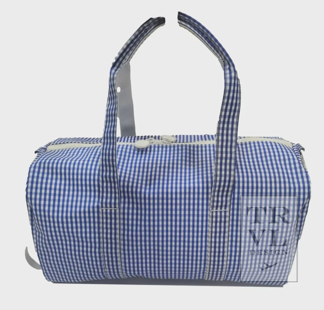 Weekender Duffel-Gingham Royal