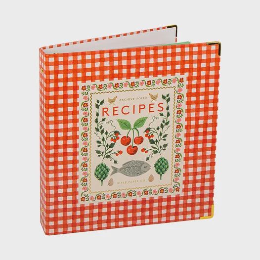 Cherry Farm Recipe Binder