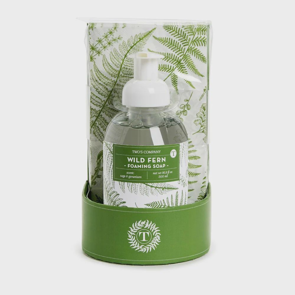 Fern Soap with Guest Towel