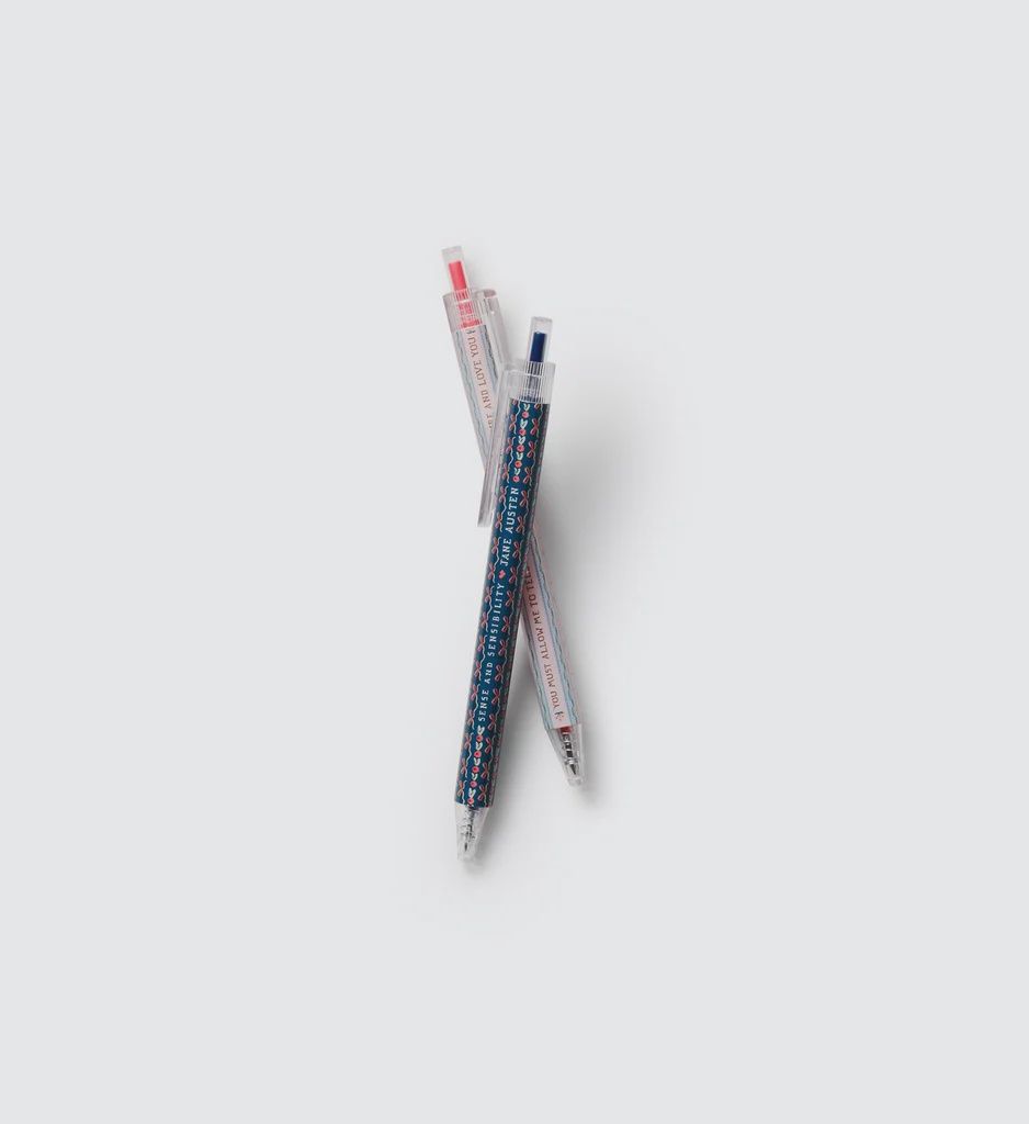Ladies Night Book Club Gel Pen Set of 2