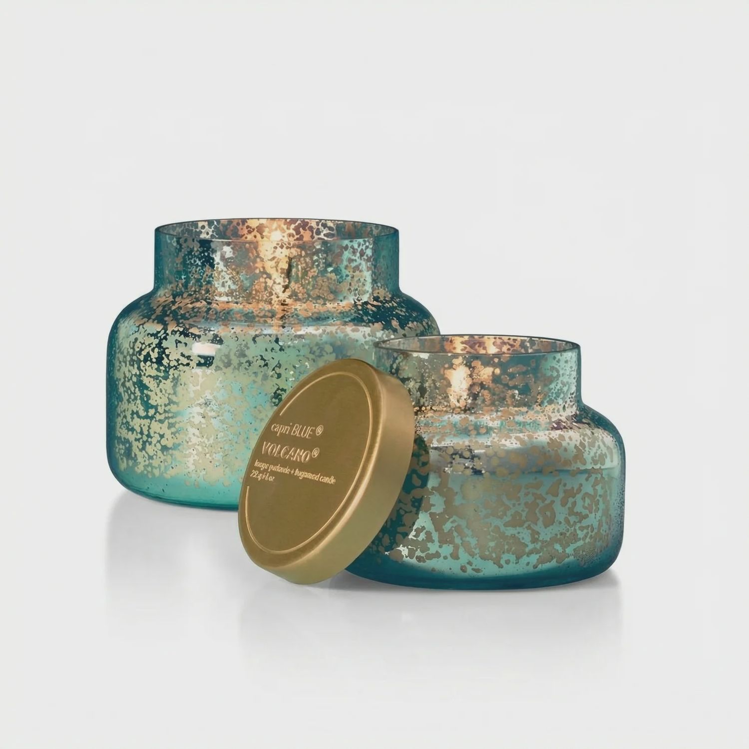 Volcano Aqua Opaline Si Candle-8 oz