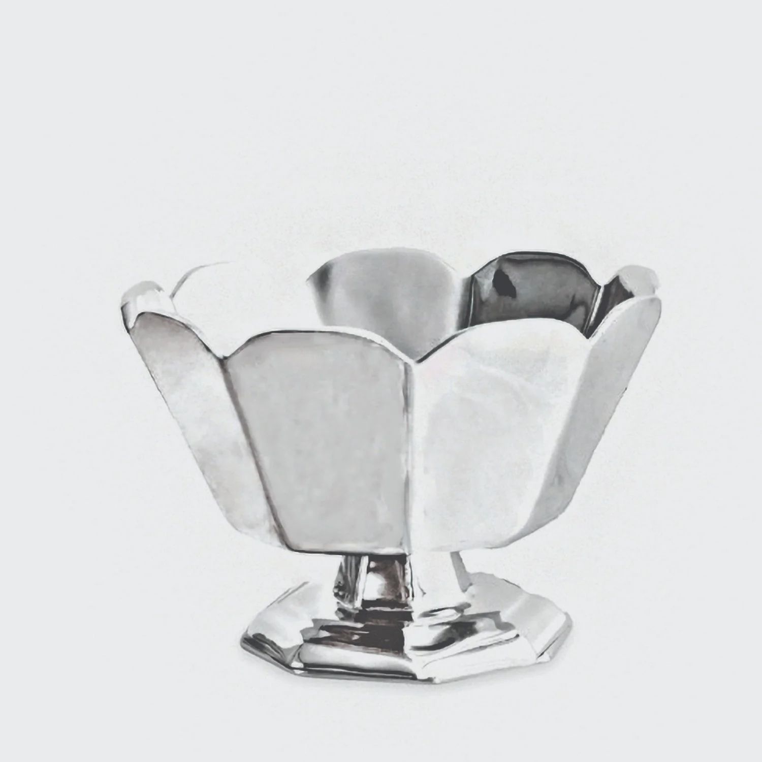 Vintage Faceted Pedestal