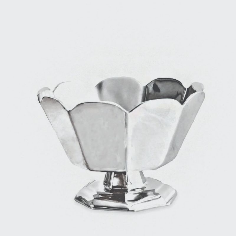 Vintage Faceted Pedestal