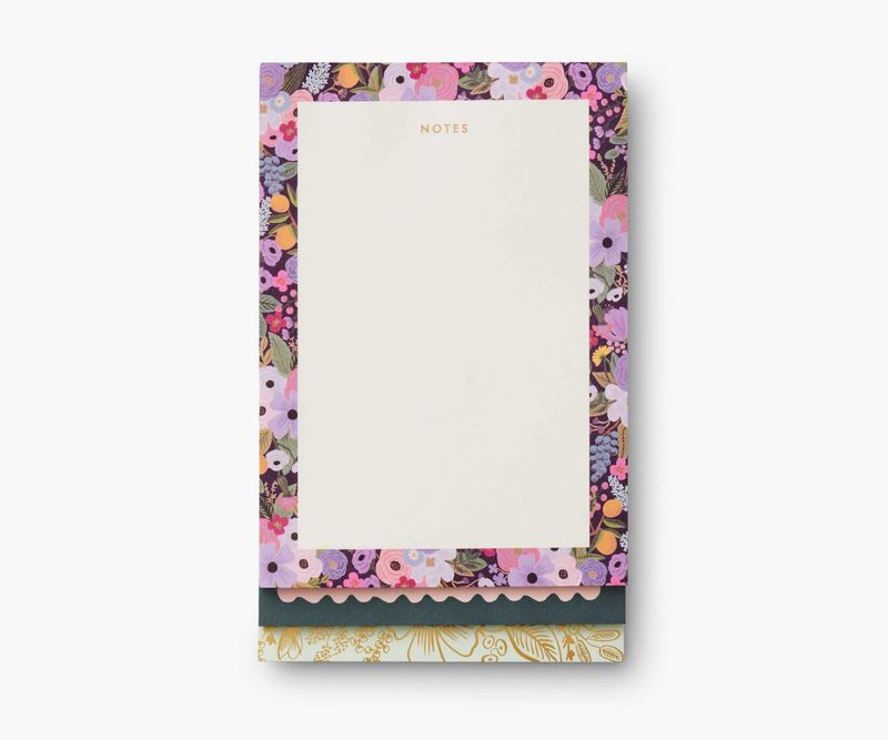 Garden Party Violet Notepad