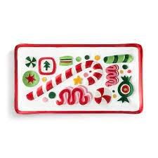 Christmas Candy Rectangular Platter