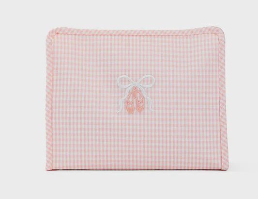 Roadie Large Zip Pouch-Ballet Pink