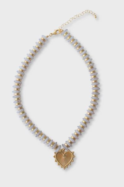 Anna Necklace-Grey