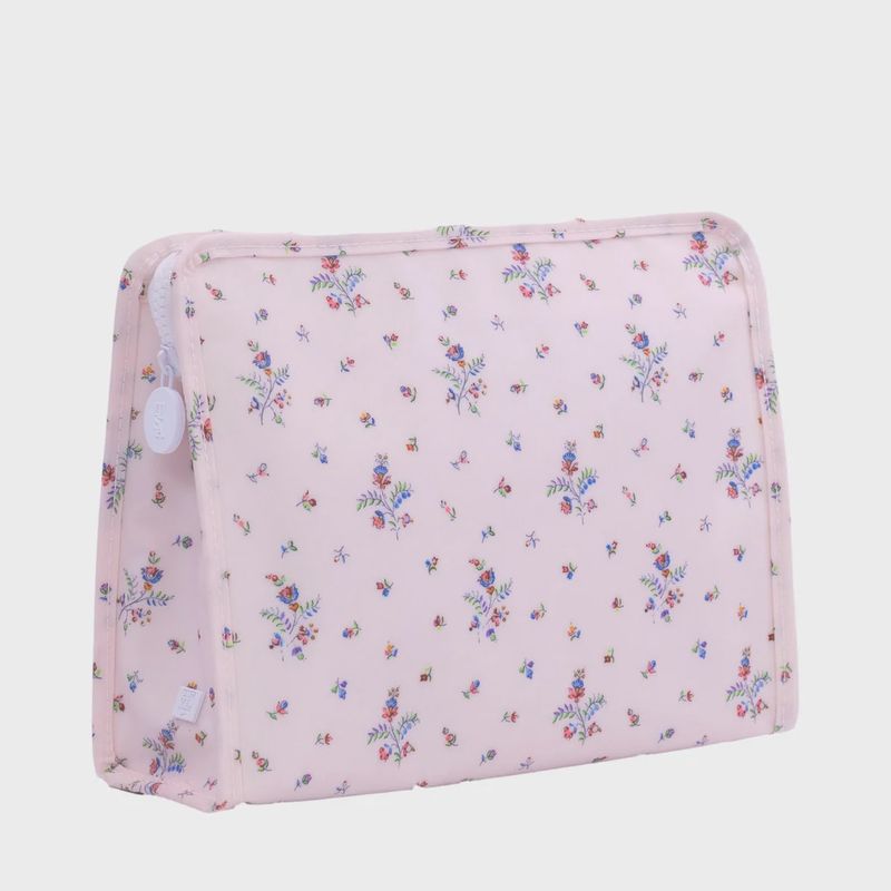 Roadie Medium Zip Pouch-Fleurie