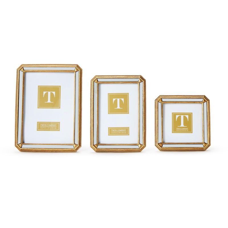 Beveled Mirror Photo Frame