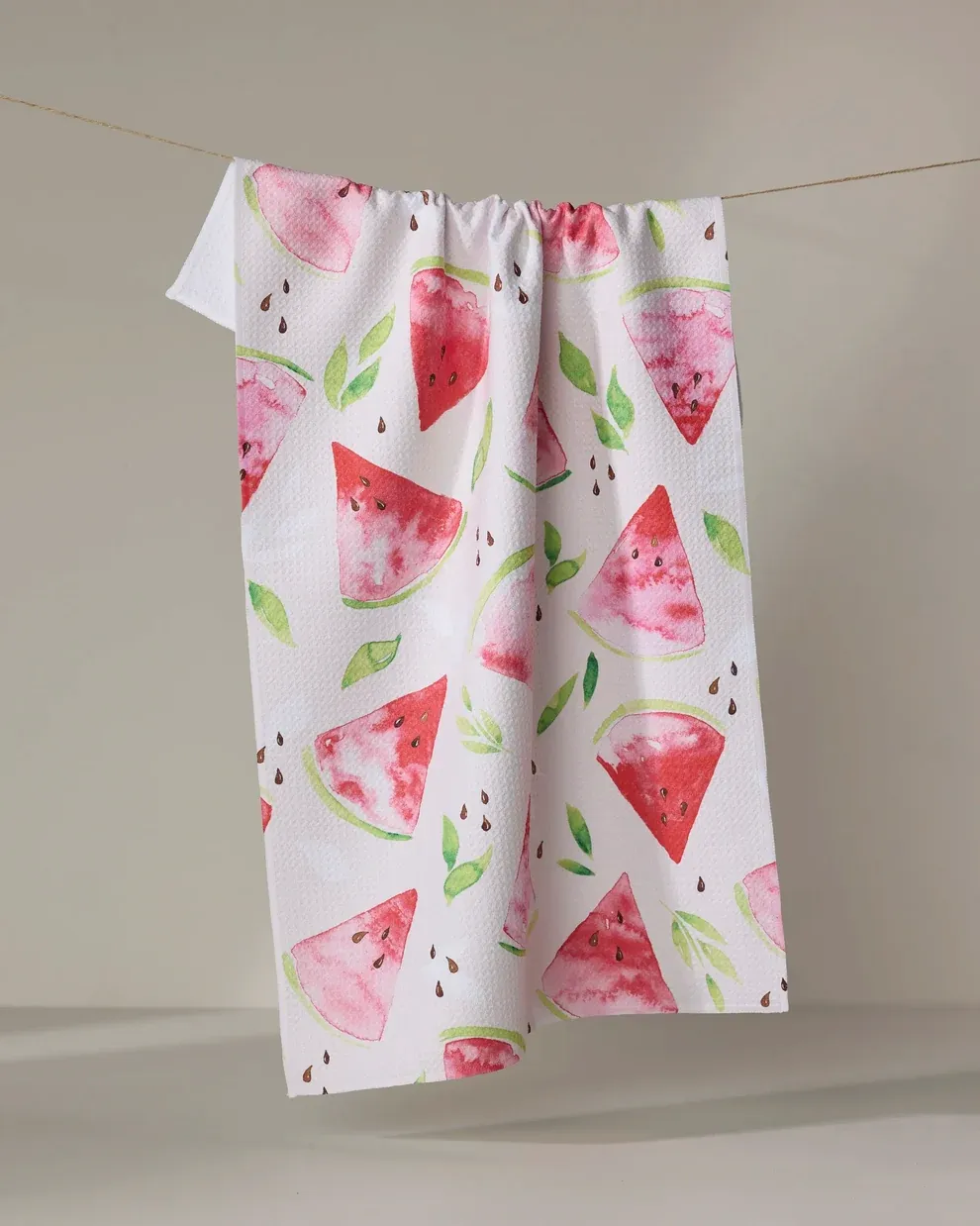 Kitchen Tea Towels, Design: Watermelon Slice