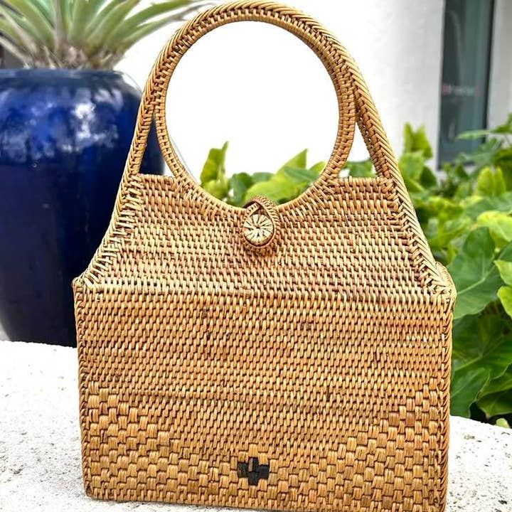 Ata Round Handle Handbag