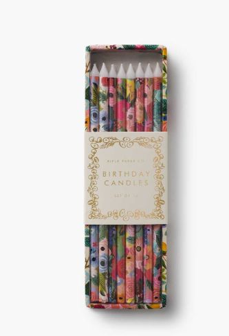 Garden Party Asst. Birthday Candles