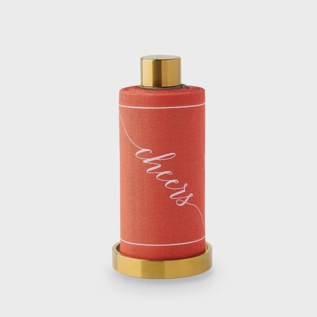 Cocktail Napkin Stand-Gold