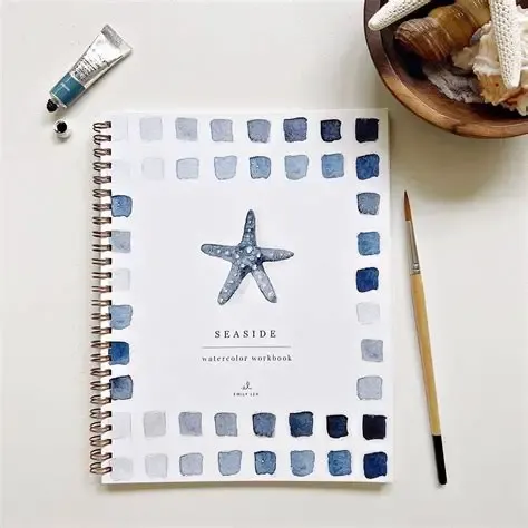 Seaside  Watercolor Workbook