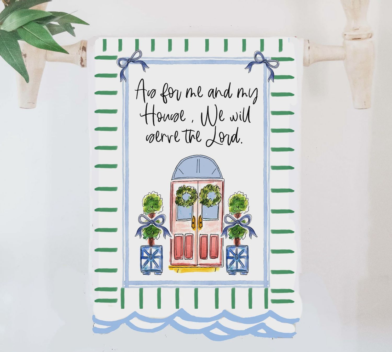 As For Me Tea Towel
