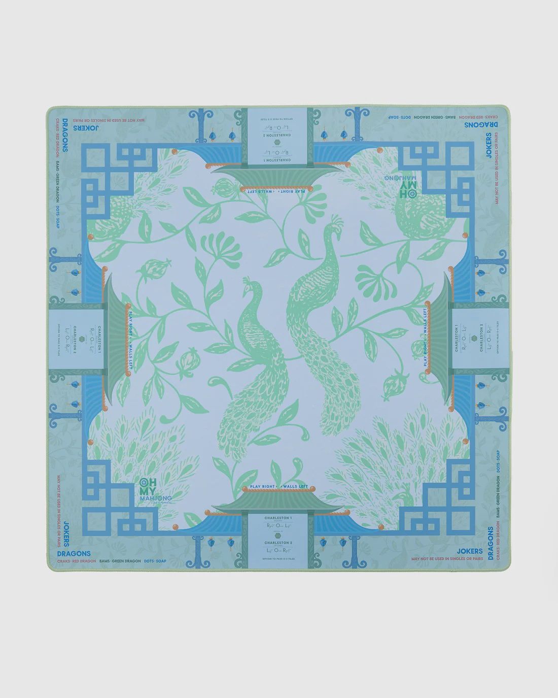 Mahjong Mat in Tube - 10 Designs Available