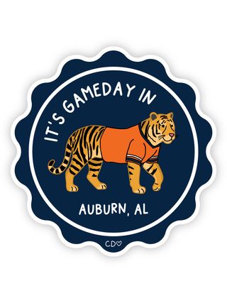 Auburn Mascot Decal Sticker
