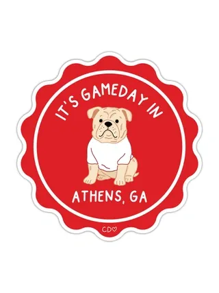 Athens Mascot Decal Sticker