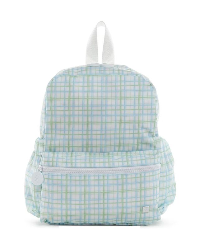 Mini Backer-Classic Plaid Green