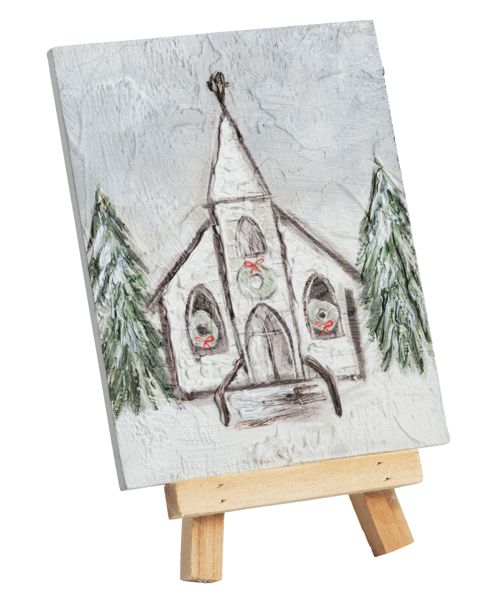 Church Farmhouse Art
