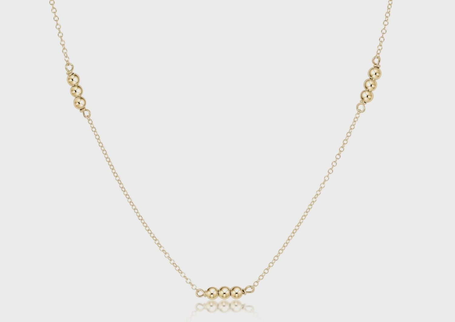 15" Choker Joy Simplicity Gold 3mm