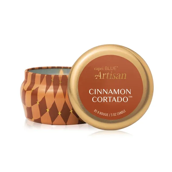 Cinnamon Cortado Artisan Winter Bazaar Mini Tin
