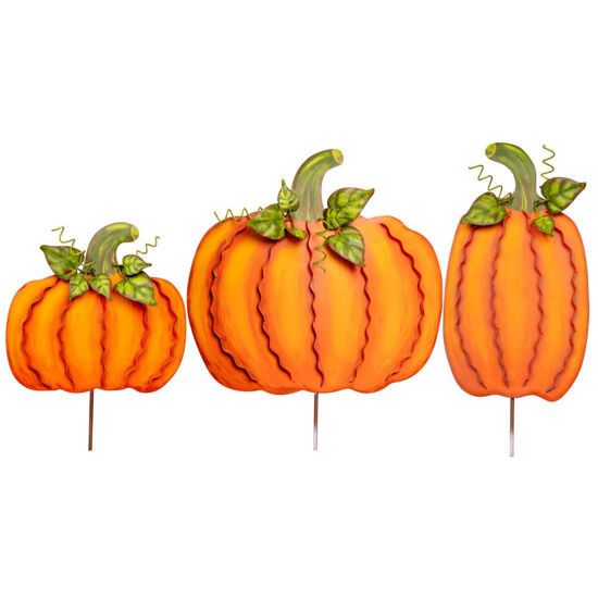 Ribbon Pumpkins-Orange