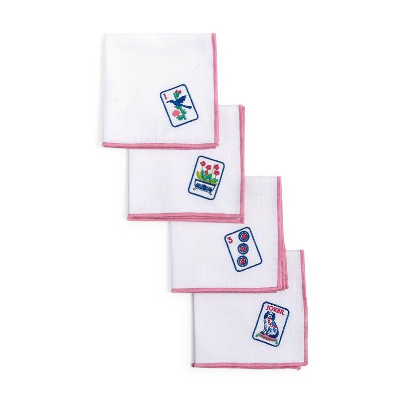 Mahjong Napkins-S/4