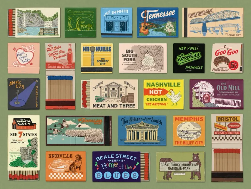 Tennessee State Matchbooks