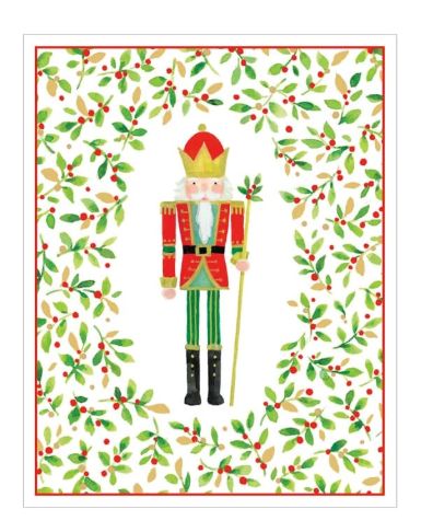 Nutcracker and Sprigs Boxed Cards