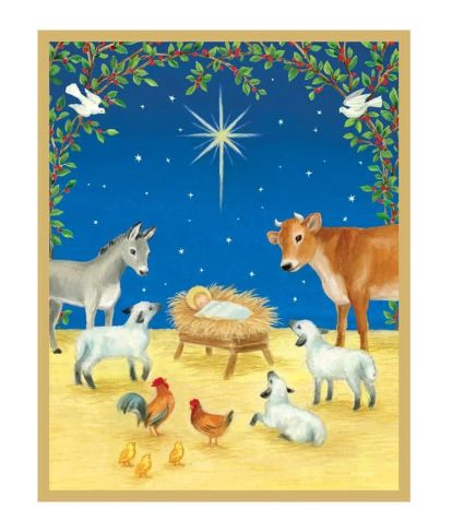 Manger Scene Boxed Cards