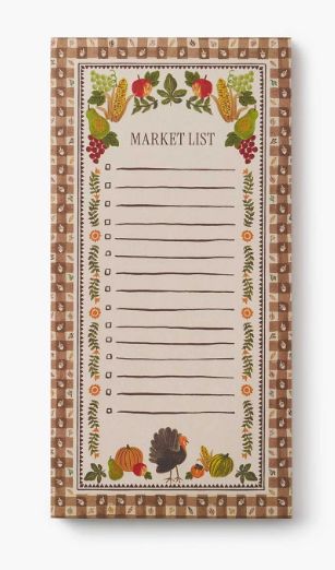Harvest Gingham Market Pad