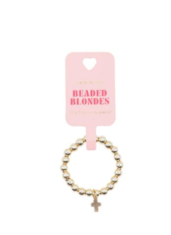 Mini Cross Charm Ring