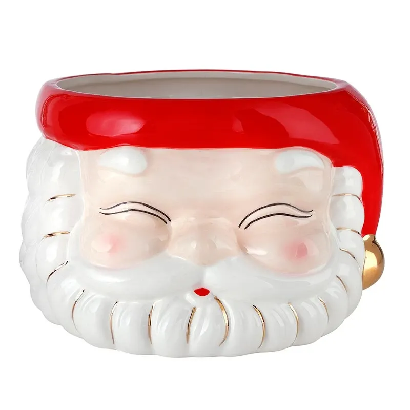 Ceramic Santa Bucket