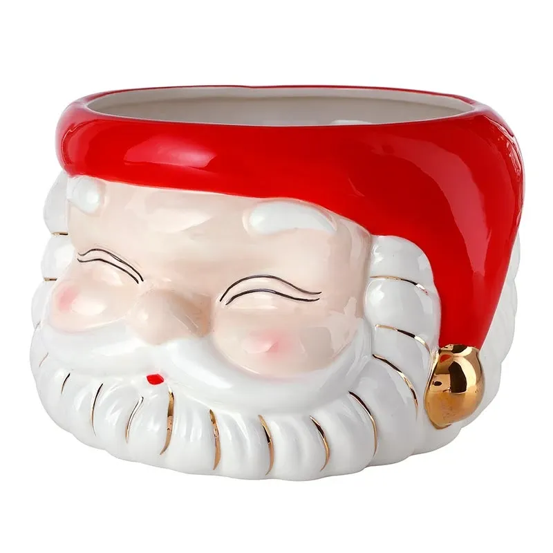 Ceramic Santa Bucket