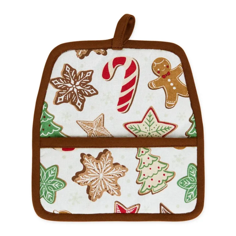 Gingerbread House Potholder Gift Set