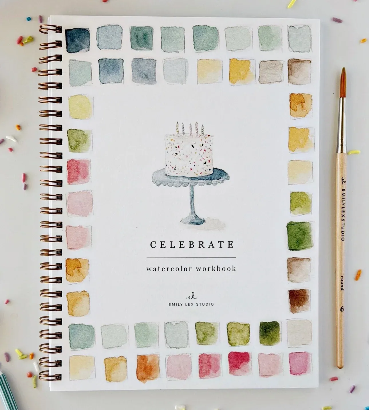 Celebrate Watercolor Workbook
