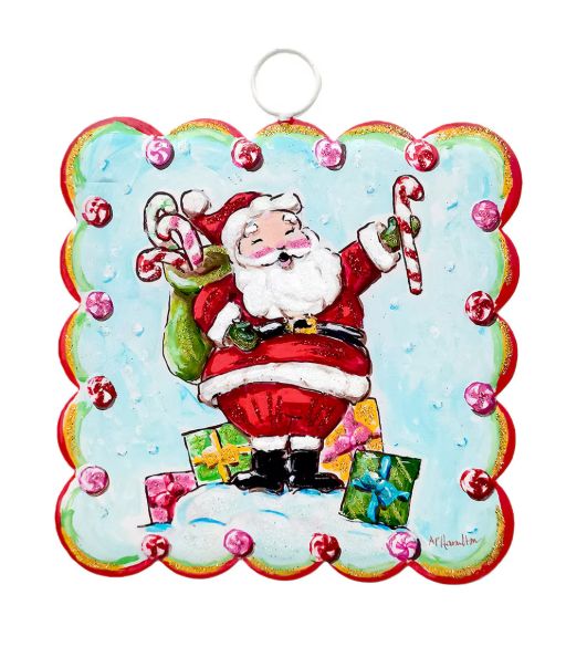 Mini Hamilton Scallop Santa