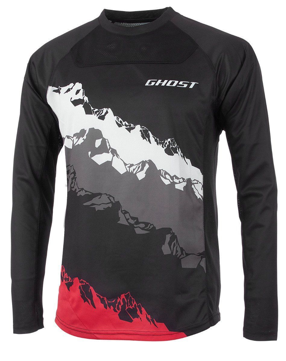JERSEY LARGO GHOST AM VENT NEGRO