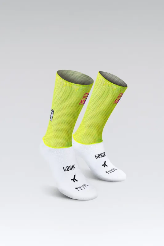 CALCETINES GOBIK VORTEX 2.0 LIQUID LIME UNISEX CALCETINES GOBIK VORTEX 2.0 LIQUID LIME UNISEX
