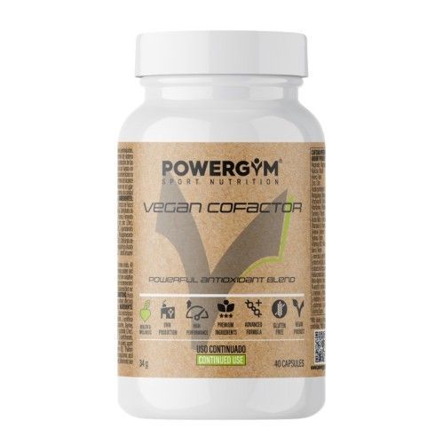 VEGAN COFACTOR POWERGYM 40 CAPSULAS