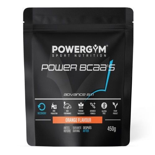 POWER BCAA'S NARANJA 450G