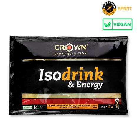 ISODRINK & ENERGY CROWN NARANJA 32G