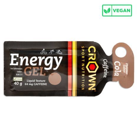 ENERGY GEL CROWN 40G COLA CAFEINA